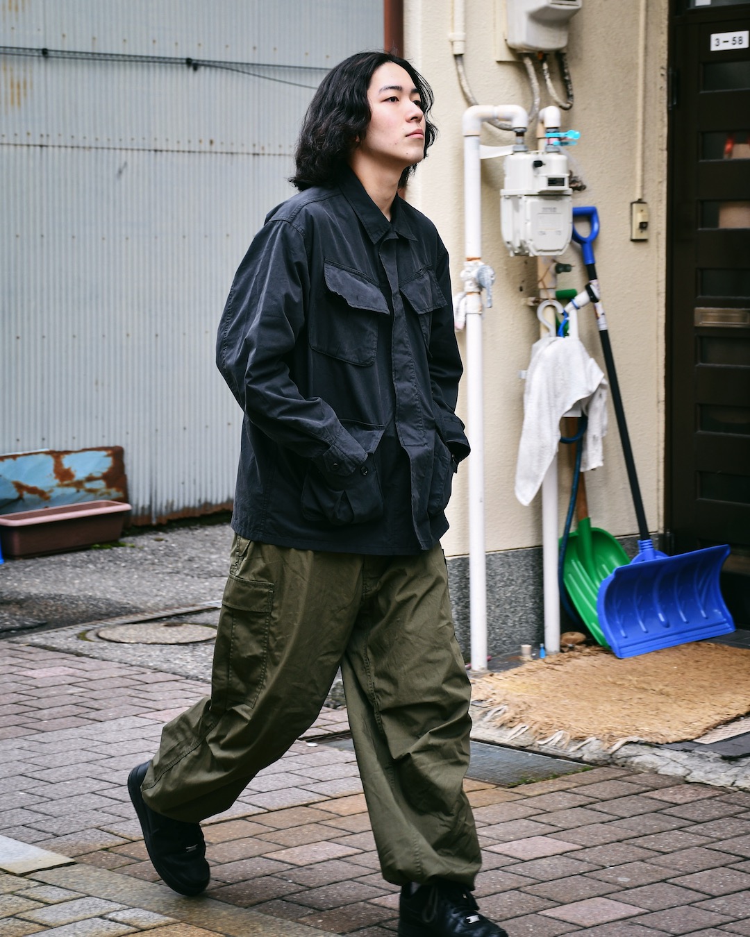 nowos military twill easy pants 21ss
