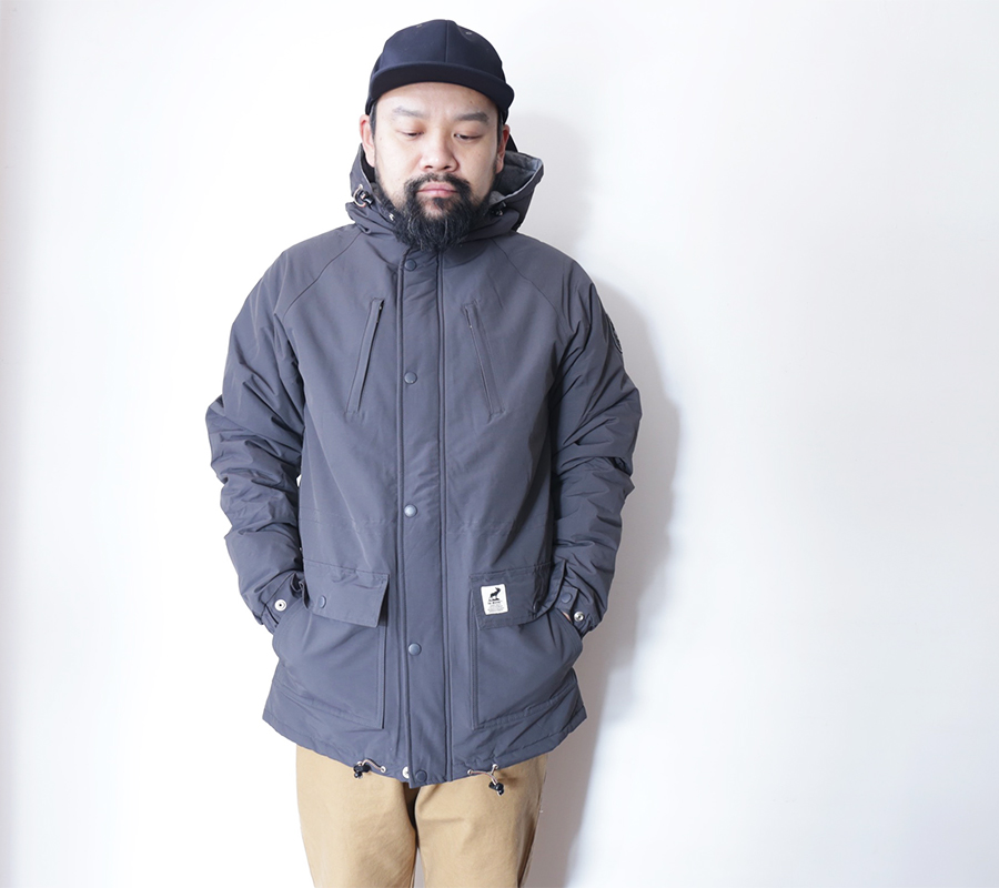 FAT MOOSE AUTUMN/WINTER 16 COLLECTION INNERCITY JACKET color : Charcoal(Anthracite)