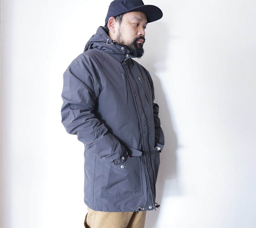 FAT MOOSE AUTUMN/WINTER 16 COLLECTION INNERCITY JACKET color : Charcoal(Anthracite)