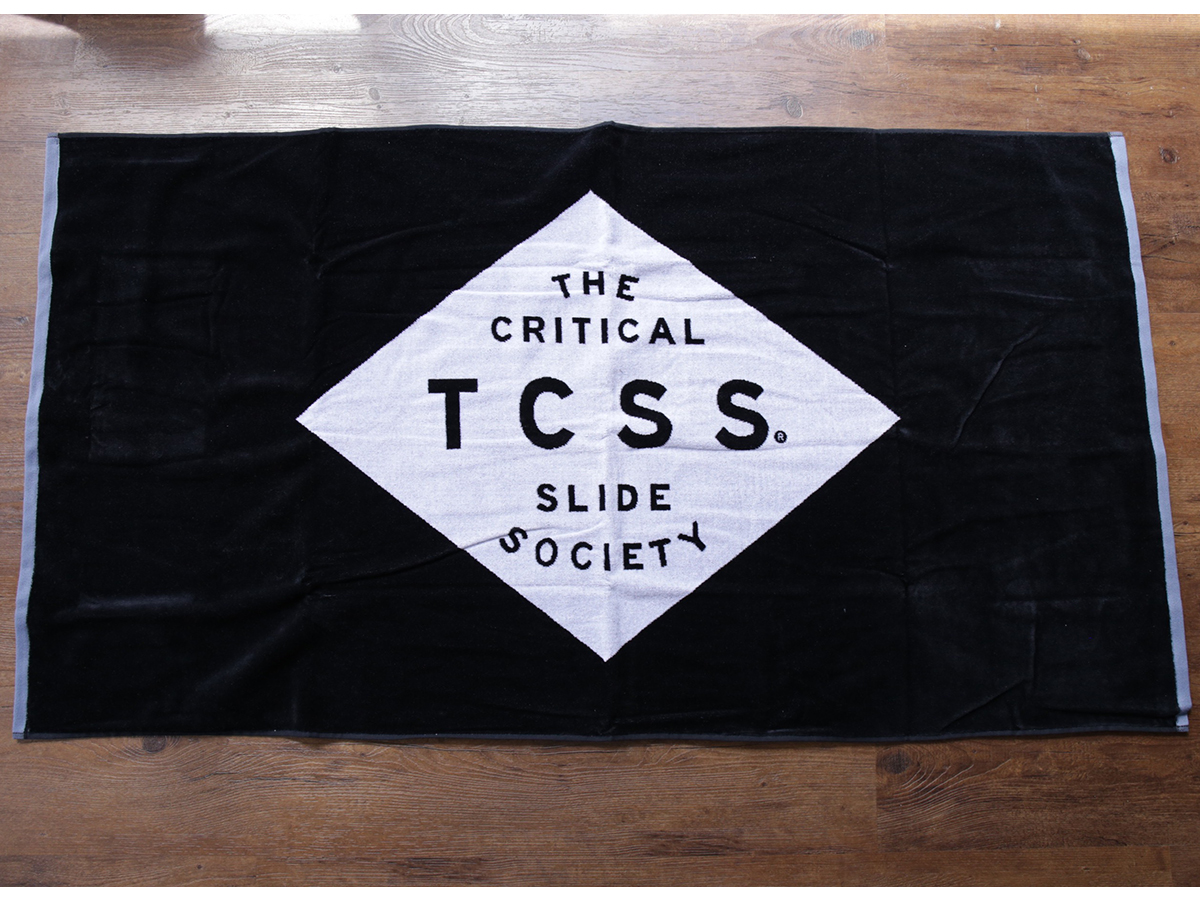 TCSS/the critical slide society SUMMER 2016 / STANDARD TOWEL - Phantom(Black)