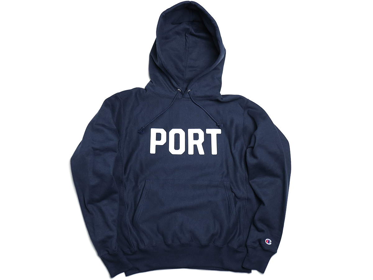 PORT LBC FALL 2016 COLLECTION CHAMPION REVESE WEAVE EPORT HOODIE color : Navy