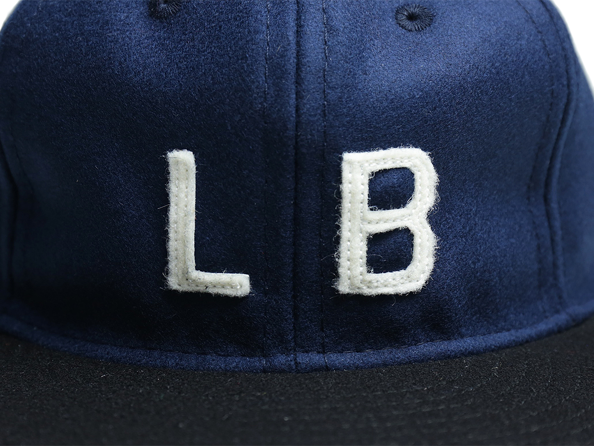 PORT × EBBETS "LB" BALL CAP - Navy/Black