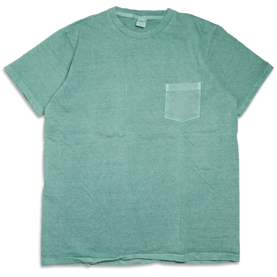 Velva Sheen SUMMER 16 COLLECTION PIGMENT DYED CREW NECK POCKET TEE color : Mint