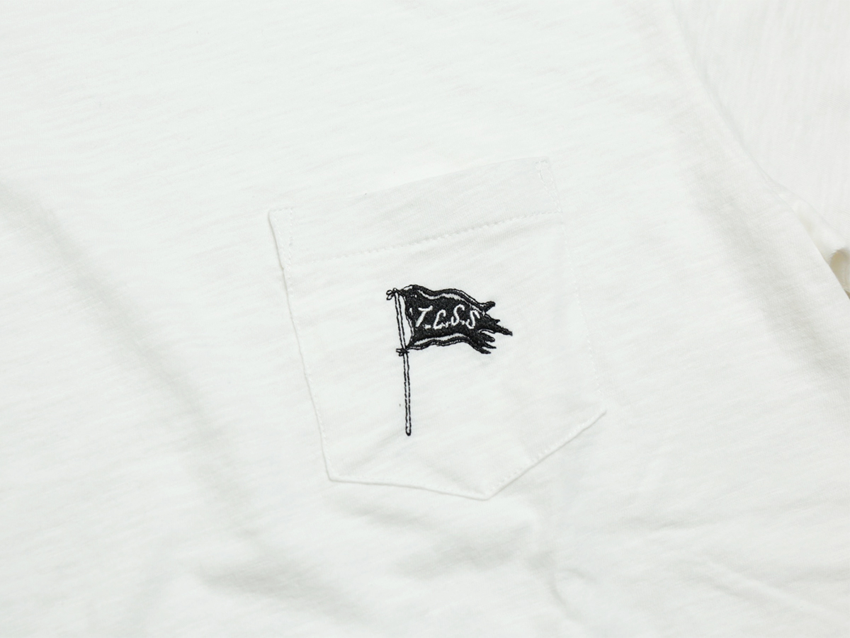 TCSS/the critical slide society FALL 2016 PATRIOT POCKET TEE color : White