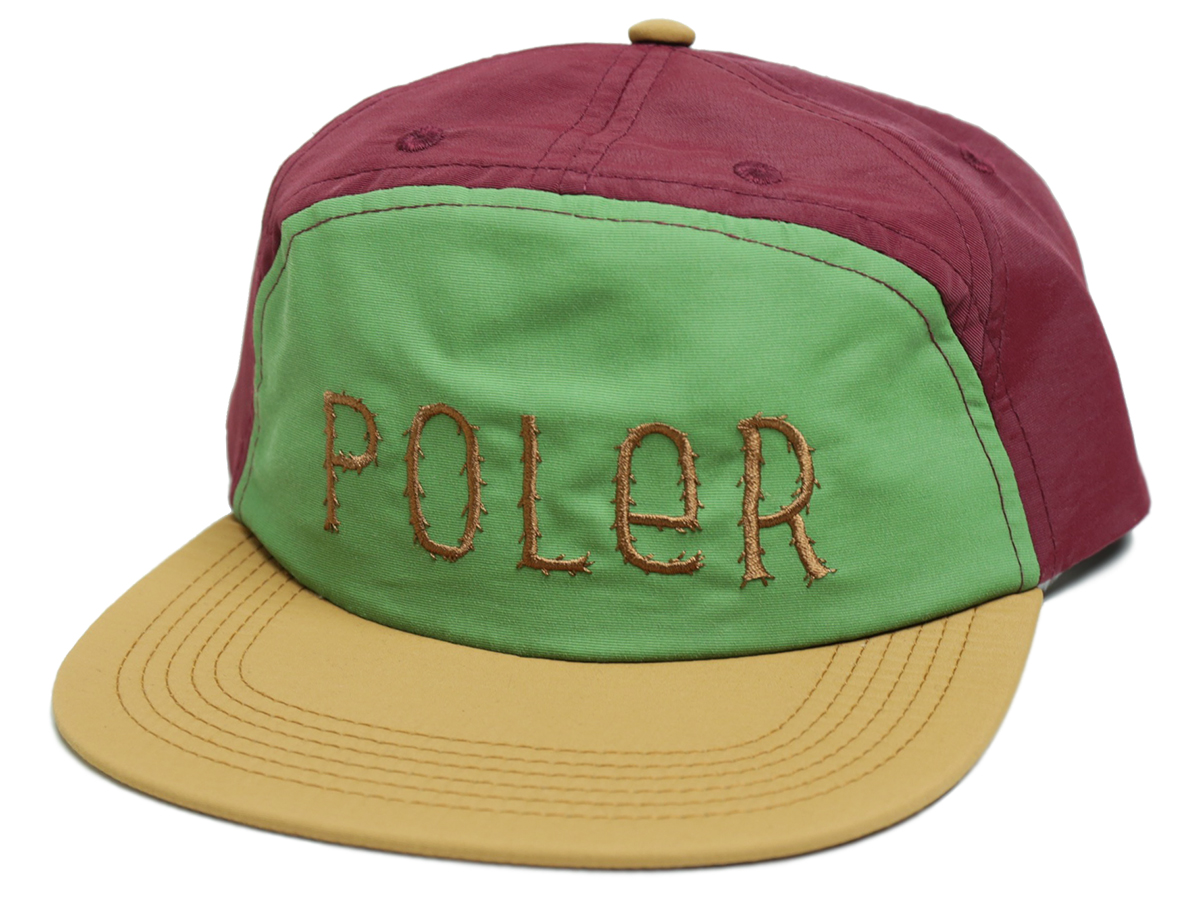 POLeR OUTDOOR STUFF FALL 16 COLLECTION 7PANEL UNSTRUCTURED SNAPBACK color : Merlot