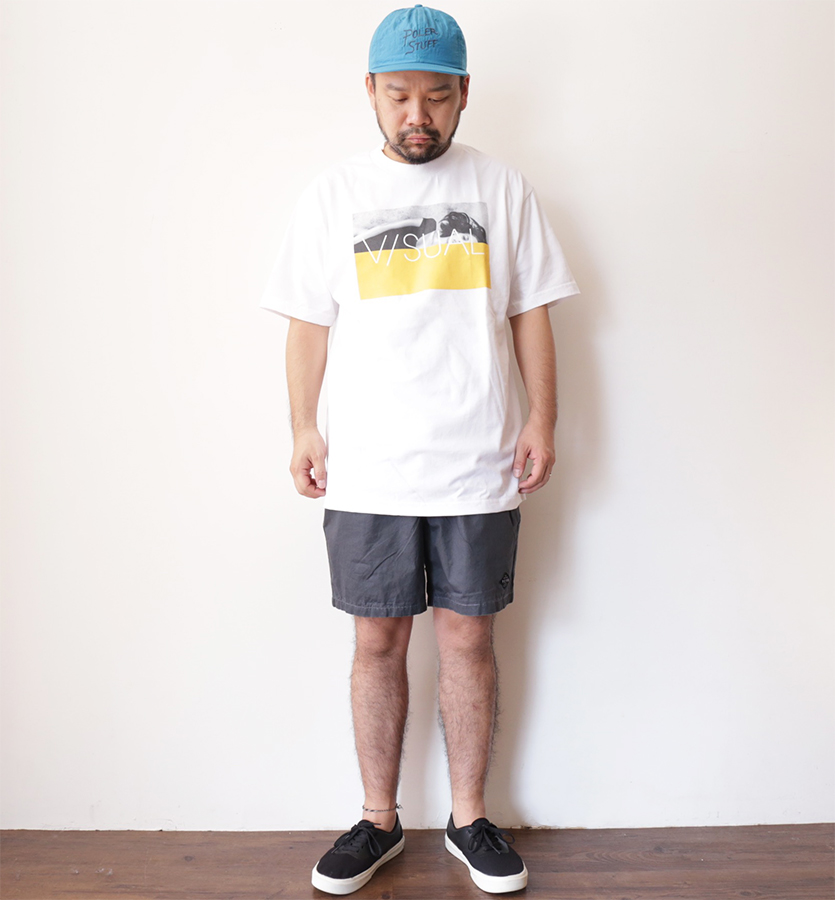 VISUAL Apparel / SPRING 2016 Divided Tee - White