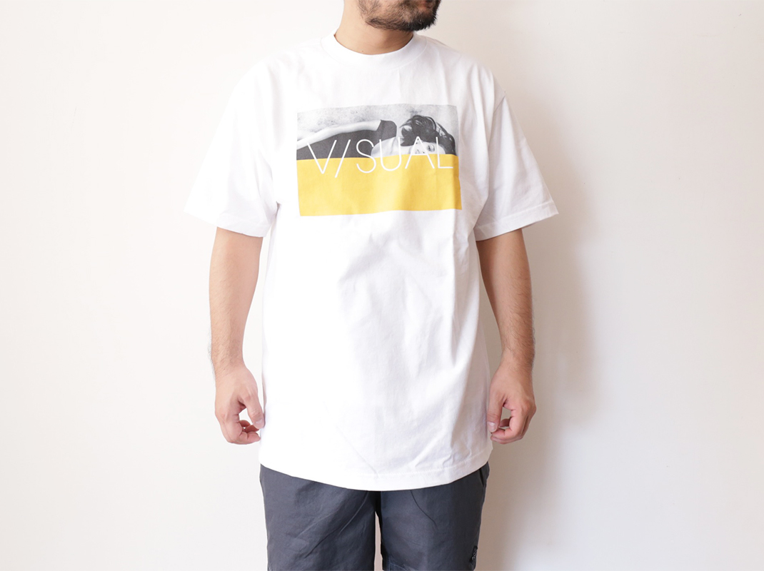 VISUAL Apparel / SPRING 2016 Divided Tee - White