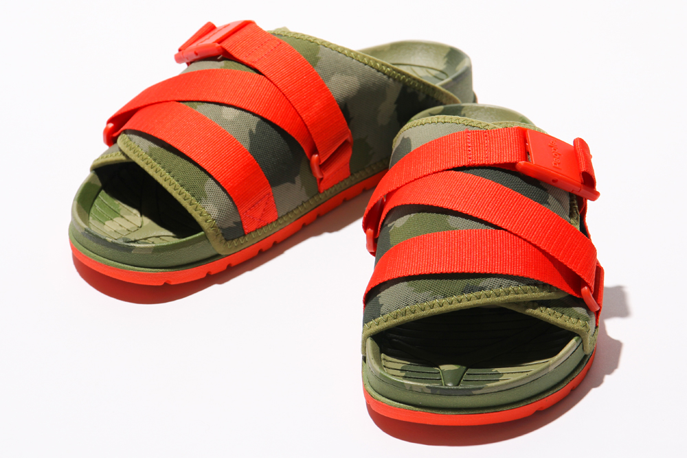 Poler x People Footwear Collaborative Sandals THE LENNON CHILLER-CAMO/RED
