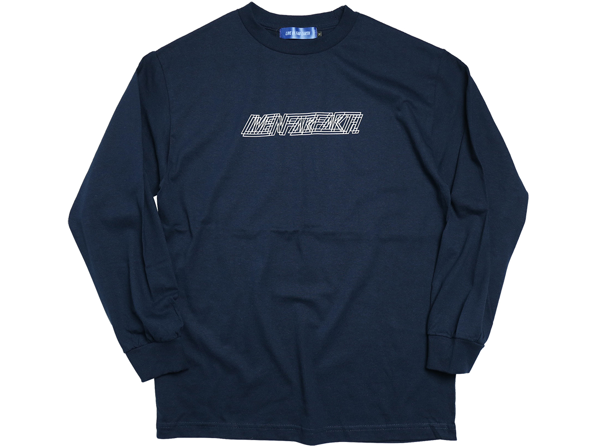 L.I.F.E (LIVE IN FAB EARTH) AUTUMN & WINTER 2016 "M101" L/S T-SHIRT color : Navy