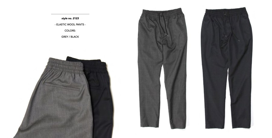 MAIDEN SS16 Elastic Wool Pant